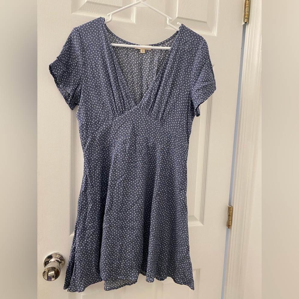 Blue Floral Mini Summer/Spring Dress | L.A. Hearts Brand | Size S